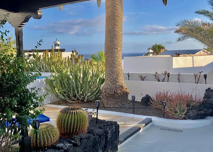 Mare Bella Chao Sea View Private Heated Solar Pool Ac * Puerto del Carmen (Lanzarote)